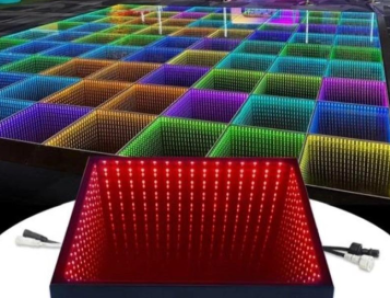 水晶弹簧地板的热度